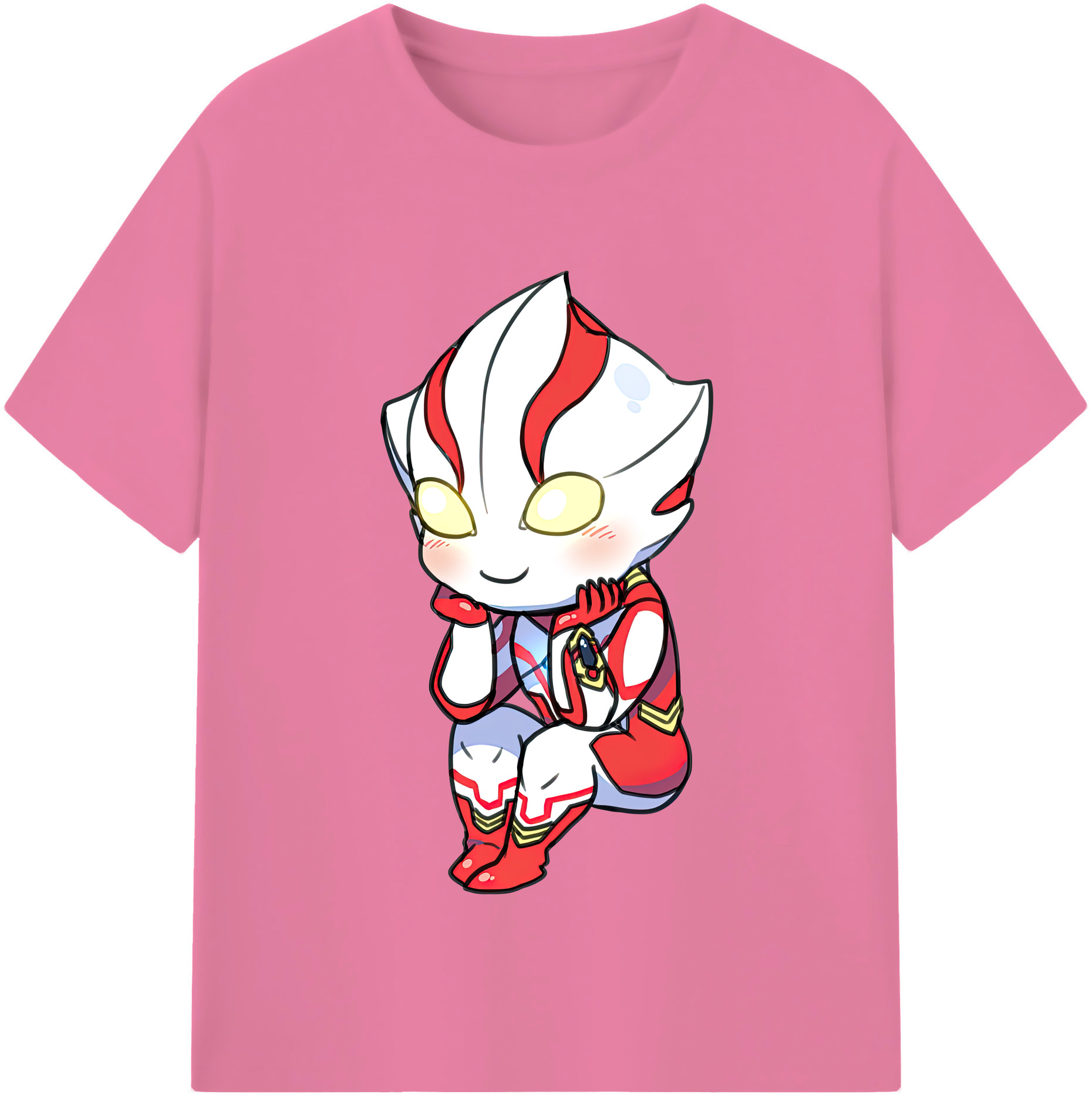 （画像用） ウルトラマン Ultraman 綿100％半袖Tシャツ（フロントプリント）